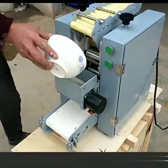 새로운 디자인 밀가루 토르티야 제조기 완탕 만두피 제조기 자동 토르티야 제조기